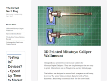 Tablet Screenshot of circuitnerd.com